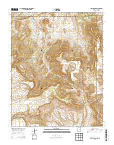 Trinchera Pass 2013 topographic map thumbnail