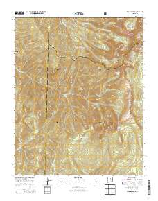 Truchas Peak 2013 topographic map thumbnail