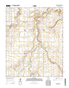 Tucumcari SE 2013 topographic map thumbnail