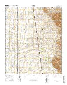 Tularosa NE 2013 topographic map thumbnail