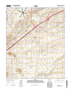 Turquoise Hill 2013 topographic map thumbnail