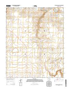 Tuscocoillo Canyon 2013 topographic map thumbnail