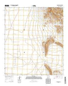 U Bar Ridge 2013 topographic map thumbnail