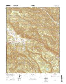 Ute Park 2013 topographic map thumbnail