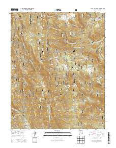 Valle Grande Peak 2013 topographic map thumbnail
