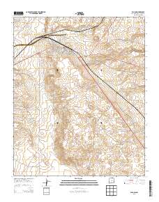 Vaughn 2013 topographic map thumbnail