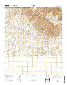 Victorio Ranch SE 2013 topographic map thumbnail