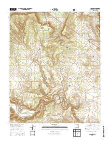 Villanueva 2013 topographic map thumbnail