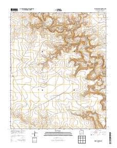 Wade Canyon 2013 topographic map thumbnail