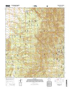 Wahoo Peak 2013 topographic map thumbnail