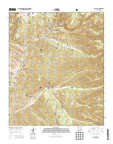 Wall Lake 2013 topographic map thumbnail