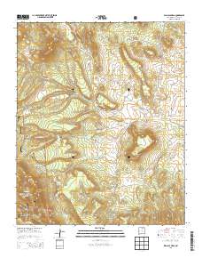 Wallace Mesa 2013 topographic map thumbnail