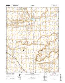 Weatherly Lake 2013 topographic map thumbnail