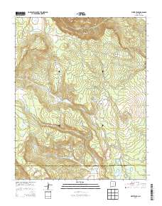 White Peak 2013 topographic map thumbnail