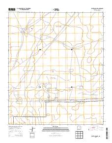 White Sands NE 2013 topographic map thumbnail
