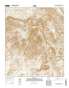 Whitehorse Mountain 2013 topographic map thumbnail