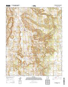 Wildhorse Mesa 2013 topographic map thumbnail