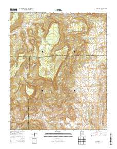 Wiley Mesa 2013 topographic map thumbnail