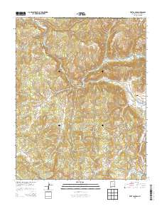 Wirt Canyon 2013 topographic map thumbnail
