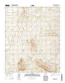 Wrye Peak NW 2013 topographic map thumbnail