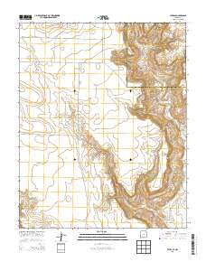 Yates SE 2013 topographic map thumbnail