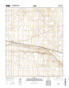 Yeso 2013 topographic map thumbnail