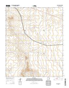 Yeso Mesa 2013 topographic map thumbnail