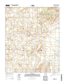 York Ranch 2013 topographic map thumbnail