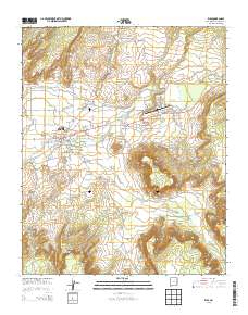 Zuni 2013 topographic map thumbnail