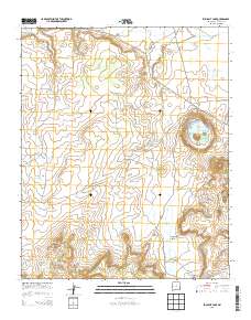 Zuni Salt Lake 2013 topographic map thumbnail