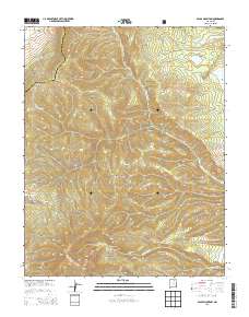 Baldy Mountain 2013 topographic map thumbnail