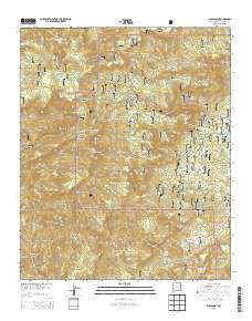 Bull Basin 2013 topographic map thumbnail
