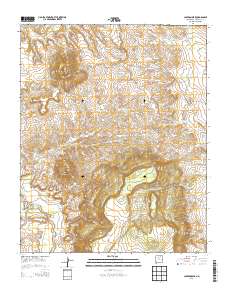 Cabezon Peak 2013 topographic map thumbnail