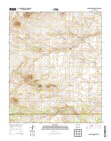 Camaleon Draw West 2013 topographic map thumbnail