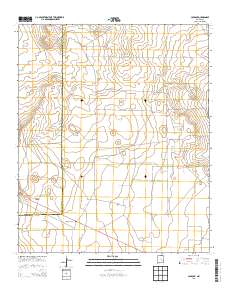 Caprock 2013 topographic map thumbnail