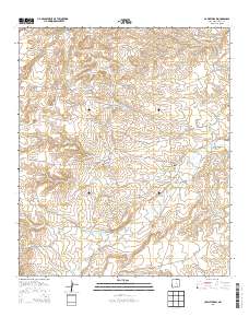 Cawley Draw 2013 topographic map thumbnail