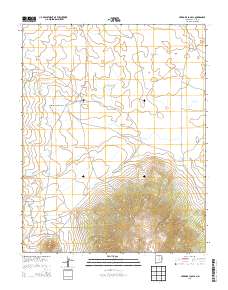 Cerro De La Olla 2013 topographic map thumbnail