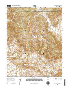 Chromo Mountain 2013 topographic map thumbnail