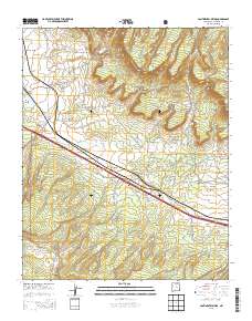 Continental Divide 2013 topographic map thumbnail