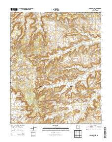 Crow Mesa East 2013 topographic map thumbnail