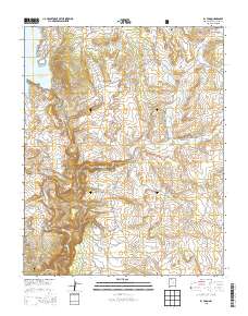 El Vado 2013 topographic map thumbnail
