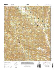 Allie Canyon 2013 topographic map thumbnail