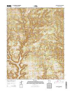 Anastacio Spring 2013 topographic map thumbnail