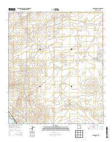 Angel Draw 2013 topographic map thumbnail