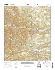 Angus 2013 topographic map thumbnail
