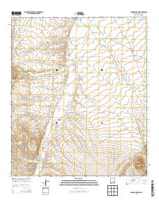 Animas Peak NE 2013 topographic map thumbnail
