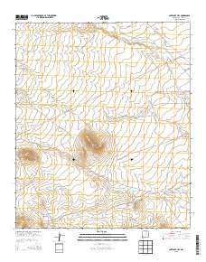 Antelope Hill 2013 topographic map thumbnail