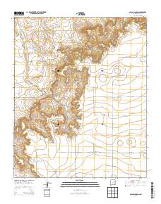 Apache Canyon 2013 topographic map thumbnail