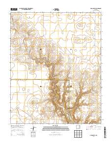 Aragon Hill 2013 topographic map thumbnail