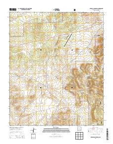 Arroyo Landavaso 2013 topographic map thumbnail
